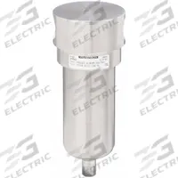 WILKERSON Pneumatic Oil Filter: Coalescing, 1/2 in NPT, 0.3 micron, 46 cfm, 300 psi Max Op Pressure (MPN SM2-04-EYV0). Key specifications — attr110055: SM2; attr110008: WILKERSON.
