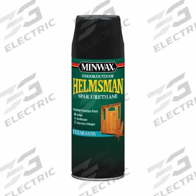 MINWAX Finish: Varnish, Exterior/Interior, Oil, 11.5 oz Container Size, Wood, Satin - Wood Sealers & Finishes