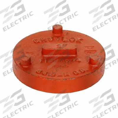 GRUVLOK Cap: Cap, 12 in, Ductile Iron - Grooved Pipe Fittings