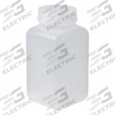 APPROVED VENDOR Reagent Bottle: 500 mL, 16 fl oz, PPCO, Colorless - Polypropylene Rectangular Lab Bottles