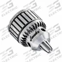 JACOBS Drill Chuck: JT4, 1/8 in to 3/4 in Capacity, K4 Key, Ball Bearing (MPN 30233). Key specifications — attr1030288: JACOBS; attr1030284: 30233.
