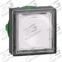 SCHNEIDER Flush Push Button: 22 mm Mounting Size, Non-Metallic, Momentary (MPN ZB5CW313). Key specifications — Brand: SCHNEIDER; Action: Momentary; Series: XB5; Push Button Material Type: Non-Metallic.