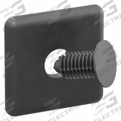 End Cap: 25 Series, Metric, 25 mm x 3 mm x 25 mm, Black, ABS, Dust Cover, Matte, Single, 2 PK (MPN 25-2015-2). Key specifications — Finish: Matte; Product Type: End Cap; Material: ABS; Includes Fasteners: Yes; Manufacturer Part Number: 25-2015-2; Cover Type: Dust Cover; Brand: 80/20; System of Measurement: Metric.