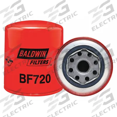 BALDWIN FILTERS Fuel Filter: Spin-On, 3 11/16 in Outside Dia, M20-1.50 Thread Size, Cellulose - Spin-On Fuel Filters