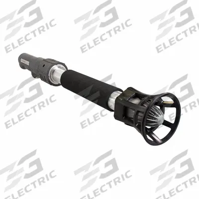 EXAIR Air Gun: Ergonomic Grip, Cast Aluminum, 1 1/4 in Female NPT, Straight - Air Cannons