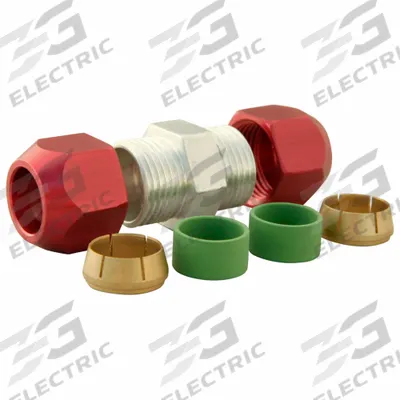 AIRSEPT Line Splice Straight Repair Kit: Line Splice Straight SAE Fittings, 76001 - Fleet and Vehicle Maintenance