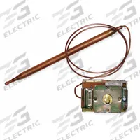 Line Volt Mechanical Thermostat: Single Stages, 1 Switches, SPDT, 36 in Capillary Lg, Bulb Capillary (MPN C12-5010). Key specifications — Brand: RANCO; Contact Form: SPDT; Voltage: 125 to 277V.