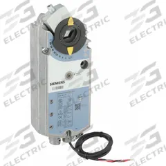 Actuator: Dampers, Proportional, Spring Return, 160 in-lb, 24V AC, Hardwired Plenum Rated Cables (MPN GCA161.1P). Key specifications — Manufacturer Part Number: GCA161.1P; Shaft Type: Self-Centering Shaft Coupling; Shaft Rotation: CW/CCW; Stroke Degree: 90°; Plenum Rating: Plenum Rated; Power Rating: 5W; Input Voltage: 24V AC; Brand: SIEMENS.