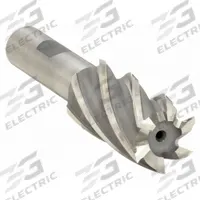 CLEVELAND Square End Mill: High Speed Steel, 3 Flute, 3/4" Mill Dia, 3" LOC, 5-1/4" OAL (MPN C39743)