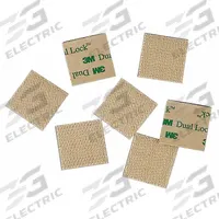 3M DUAL LOCK Hook-and-Loop Fastener: Strip, 1 in Overall Wd, 3 in Overall Lg, Self-Mating, Clear (MPN SJ4570). Key specifications — Brand: 3M DUAL LOCK; Material: Polypropylene.