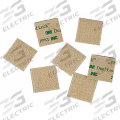3M DUAL LOCK Hook-and-Loop Fastener: Strip, 1 in Overall Wd, 3 in Overall Lg, Self-Mating, Clear (MPN SJ4570). Key specifications — Brand: 3M DUAL LOCK; Material: Polypropylene.