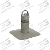 MILLER BY PIP Roof Anchor: 310 lb Capacity, Flat Roofs, Fixed D-Ring, Aluminum/Stainless Steel, OSHA (MPN X10031). Key specifications — Mounting Type: Clamp-On; Sub-brand: Fusion; For Roof Orientation: Flat; Brand: MILLER BY PIP.