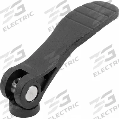 KIPP Cam Handle: Plastic w/ SS Thread, 5/16"-18 - Cam Levers with Threaded Hole