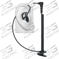 EARPHONE CONNECTION Listen-Only Earpiece: Fits Universal, For Universal Series, Earbud, Black, Wired (MPN EP-MS1A-B). Key specifications — Connector Type: 3.5 mm; Compatible Radio Series: Universal; Push To Talk: No; Manufacturer Part Number: EP-MS1A-B; Brand: EARPHONE CONNECTION.