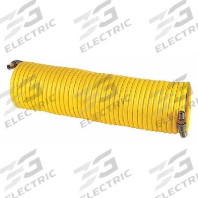 GUARDAIR Nylon Hose: Nylon, 3/8 in x 50 ft ,3/8 in NPT Nylon Hose, 600 in Overall Lg - Air Gun Hoses