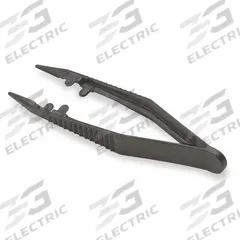 PIP GLOBAL SAFETY Forcep: Plastic, 4 in Overall Lg, Straight Tip (MPN 031570K). Key specifications — Tip Style: Straight; Material: Plastic; Brand: PIP GLOBAL SAFETY; Color: Black.