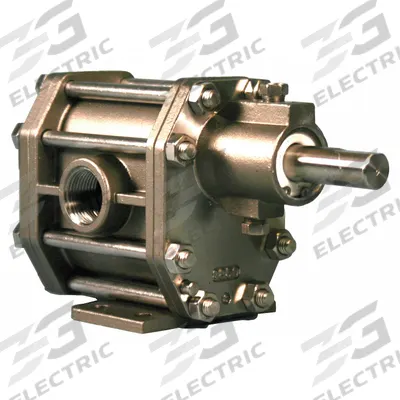 OBERDORFER Rotary Gear Pump Head: Direct Drive, Stainless Steel Body, 1-1/2" FNPT - Pedestal-Mount Rotary Gear Pumps