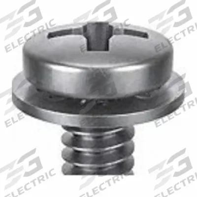SEMS Screw: Internal Tooth, #4-40 Thread Size, 3/4 in Lg, Stainless Steel, Passivated - Machine Screws with Internal Tooth Lock Washers