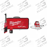 MILWAUKEE Tool Combination Kit: 2 Tools, Grease Gun/Ratchet, 12 V DC Volt, Battery Included, M12™ (MPN 2569-21, 2446-20). Key specifications — attr1176460: Grease Gun.