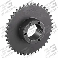 TSUBAKI Sprocket: For 40 Chain, 40 Teeth, 6.373 in Pitch Dia, 6.653 in Outside Dia, Steel (MPN 40P40). Key specifications — Brand: TSUBAKI; Required Bushing Series: P1.