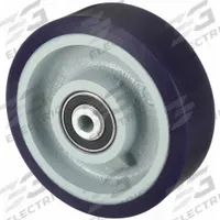 APPROVED VENDOR Caster Wheel: 6 in Wheel Dia., 2 in Wheel Wd, Polyurethane, 960 lb Load Rating, Iron (MPN 4DB70). Key specifications — Brand: APPROVED VENDOR; Wheel/Tread Color: Blue.