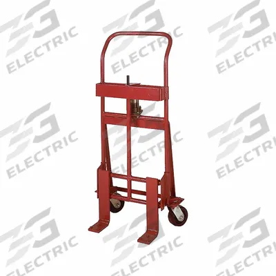 WESCO Machinery and Equipment Mover: 2,000 lb, 15 1/4 in L x 23 in W x 47 1/4 in H Overall - Hydraulic-Lift Machinery & Equipment Movers with Dual-Forks