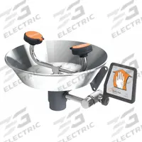 GUARDIAN EQUIPMENT Plumbed Eyewash: Std, Wall Mnt, Eyes and Face Coverage, Uncovered, Push Plate (MPN G1750). Key specifications — attr474381: Push Plate; attr474383: GUARDIAN EQUIPMENT.
