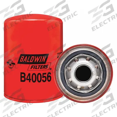 BALDWIN FILTERS Hydraulic Filter: B40056, LF17495, M27 x 2.0 Thread Size, 5 3/16 in Overall Ht - Spin-On Oil Filters