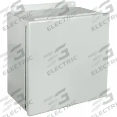 HOFFMAN Enclosure: Steel, 12 in x 12 in x 6 in, NEMA 12/13, Solid Cover, Hinged (MPN A1212CH). Key specifications — Brand: HOFFMAN; Closure Method: Clamps; Knockouts: Not Included.