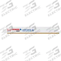 LENOX Reciprocating Saw Blade: 14 Teeth per Inch, 12 in Blade Lg, 0.04 in Blade Thick, 5 PK (MPN 2110112114GR). Key specifications — attr1109198: 14; attr1109200: Rigid for Straight Cuts; attr1109201: Curved; attr1109209: LENOX.