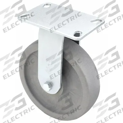 APPROVED VENDOR Plate Caster: Corrosion-Resistant, Rigid, Nylon, 8 in Wheel Dia, 2 in Wheel Wd - Medium-Duty General-Purpose Kingpinless Plate Casters