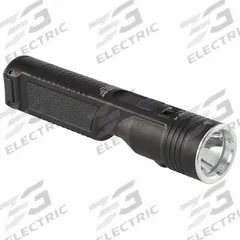 STREAMLIGHT Rechargeable Flashlight: Rechargeable, 2,000 lm, 2 hr Run Time at Max. Brightness, Black (MPN 78101). Key specifications — Brand: STREAMLIGHT; Switch Location: Tail; Battery Requirements - Broad: Includes Rechargeable.