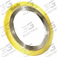 Spiral Wound Flange Gasket: 304 Stainless Steel Winding, For 10 in Pipe, 1/4 in Thick, 17 3/16 in OD (MPN 100090008). Key specifications — Brand: FLEXITALLIC.