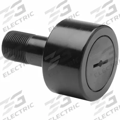 SMITH BEARING Cam Follower: 1/2 in Dia, Std, Bearing Steel, 1 Row, Open, Screwdriver Slot - General Purpose Stud Cam Followers
