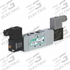 AVENTICS Solenoid Air Control Valve: Series L2, Double Solenoid, Four-Way / Three-Position, Closed (MPN L23BB652O060T40). Key specifications — attr1077526: L23BB652O060T40; attr1077536: Closed; attr1077589: Locking; attr1077598: Solenoid Air Control Valve; attr1077600: Solenoid Return.