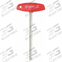 WIHA Hex Key: 0 Ball Ends, 3 mm Tip Size, Metric, Short, Alloy Steel, Chrome, 100 mm Long Arm Lg, T (MPN 33403). Key specifications — attr1205521: WIHA; attr1205526: Chrome.