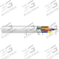 SOUTHWIRE Multi-Conductor Security Cable: 1,000 ft Cable Lg, 7 Strands, 18 AWG, Plenum, Comm Cable (MPN P40040-1A). Key specifications — Application: Audio Systems; Fire Rating: Plenum; Insulation Material: PVC; Jacket Material: PVC; Manufacturer Part Number: P40040-1A; Product Type: Communication Cable; Shielding Material: Aluminum Foil; Brand: SOUTHWIRE.