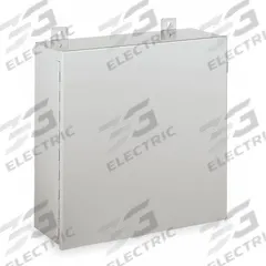 WIEGMANN Enclosure: Steel, 20 in x 16 in x 7 in, NEMA 12/13, Solid Cover, Hinged (MPN B201607CH). Key specifications — Brand: WIEGMANN; Closure Method: Screws; Knockouts: Not Included.
