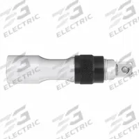 PROTO Socket Extension: 3/8 in Input Drive Size, 3/8 in Output Drive Size, 3 in Overall Lg, Chrome (MPN J5260-03L). Key specifications — attr1204978: Not Insulated; attr1204980: Locking Included; attr1204984: PROTO; attr1204970: Chrome.