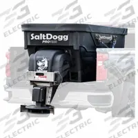 BUYERS PRODUCTS Bed Spreaders: Vehicle Battery-Powered, Compatible With: Truck, Broadcast (MPN PRO1500). Key specifications — Frame Material: Plastic; Hopper Material: Poly; Mount Type: Bed; Power Source: Vehicle Battery-Powered; Product Type: Tailgate Spreader; Spreader Drive Mechanism: Variable Pitch Auger; Compatible Vehicle Type: Truck; Brand: BUYERS PRODUCTS.