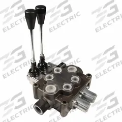 HYDRO CUSTOM Hydraulic Directional Control Valve: Four-Way / Three Positions, Tandem Center (MPN 228930). Key specifications — attr1017968: HYDRO CUSTOM; attr1017969: Tandem Center; attr1018005: Spring Center.