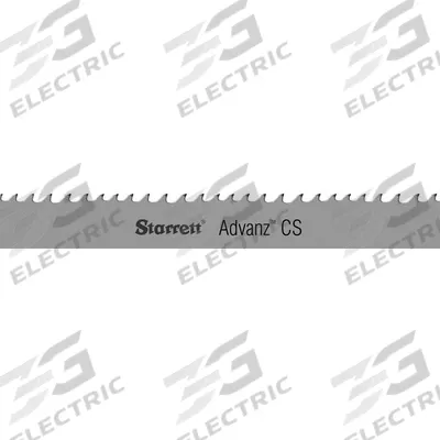 STARRETT Band Saw Blade: Carbide, Advanz(TM) CS, Hardened Chrome Shafts, 14 ft 6 in - Stainless Steel & Hard Alloy Cutting Blades