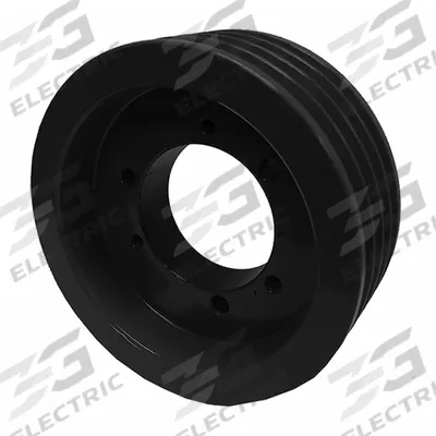 APPROVED VENDOR V-Belt Sheave: 43V2500SF, 4 Groove, 25 in OD, Bushed Bore - Bushed-Bore Cast-Iron V-Belt Pulleys