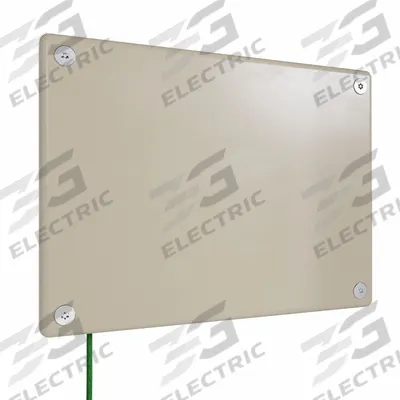 LEGRAND Wall Plate: Blank, 2 Gang, Ivory - Tamper-Resistant Wall Plates