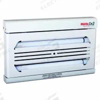 DIVERSEY Insect Trap: 190 sq ft Max Coverage Area, 30 W, 2 Lamps Included, 12 1/2 in Overall Ht (MPN 125-000313). Key specifications — Housing Material: Steel; Brand: DIVERSEY.