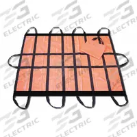 DICK MEDICAL SUPPLY Rescue Mat: 1,500 lb Patient Load Capacity, 60 in L x 80 in W x 12 in H (MPN 30060OR). Key specifications — Includes: Carrying Case; Product Type: Rescue Mat; Material: Vinyl; Color: Black/Orange; Brand: DICK MEDICAL SUPPLY.