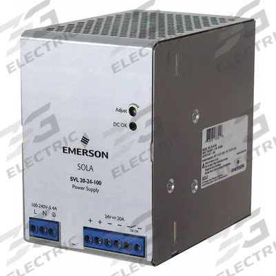 SOLAHD DC Power Supply: DIN Rail, 480 W Output Power - Rated, 20 A Current - Output - DIN Rail Mount DC Power Supplies