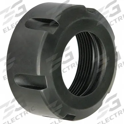 TECHNIKS Collet Nut: Coolant Slotted, For ER32 - ER Coolant Collet Nuts