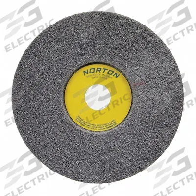 NORTON Recessed Grinding Wheel: Type 5, 7" x 1" x 1 1/4" - Grinding Wheels for Moderate-to-Heavy Grinding of Tool Steels