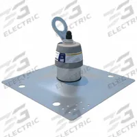 3M Roof Top Anchor: 310 lb Capacity, For Concrete/Wood, Flat/Inclined Roofs, Swivel D-Ring, Steel (MPN 2100139). Key specifications — Mounting Type: Tie-Off; Sub-brand: DBI-SALA(R); For Roof Orientation: Flat; For Surface Material: Concrete; Anchor Base Attachment Style: Toggle Bolt; Brand: 3M.